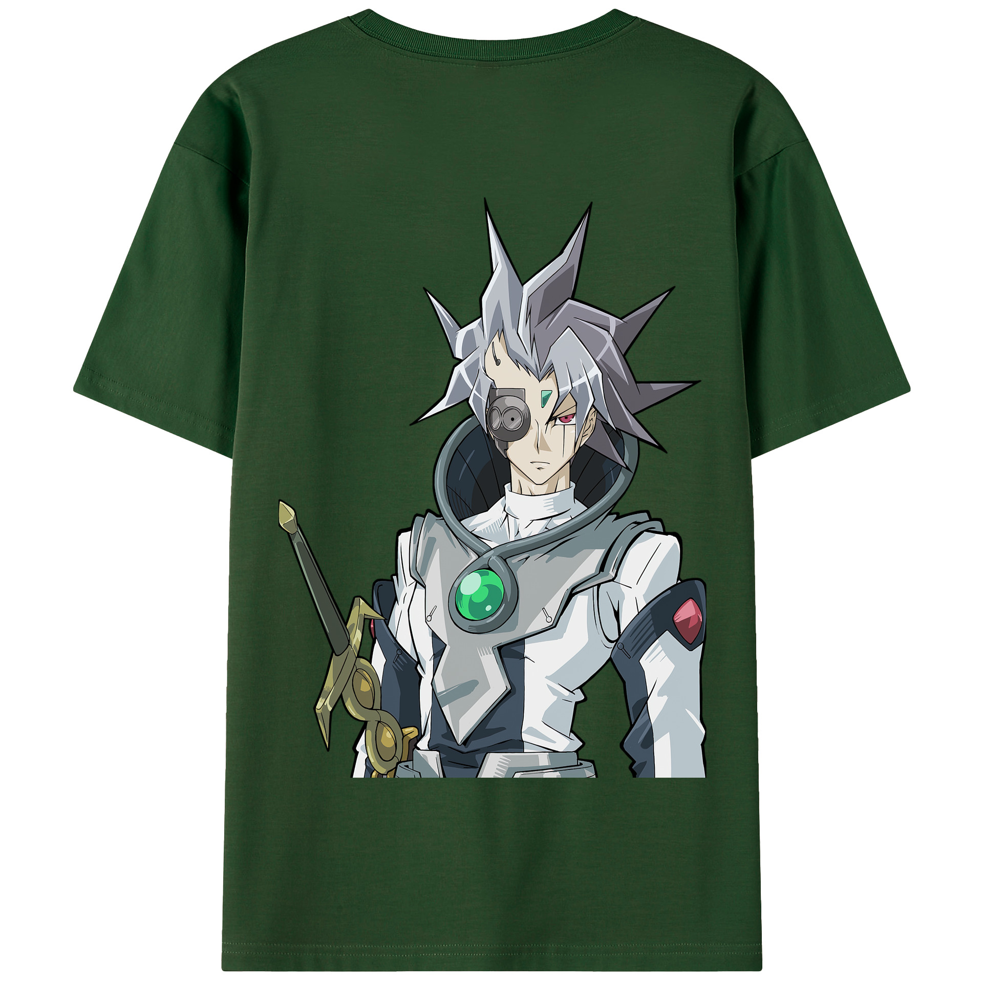 （画像用） 遊☆戯☆王 Yu-Gi-Oh! 綿100％半袖Tシャツ（背面プリント）
